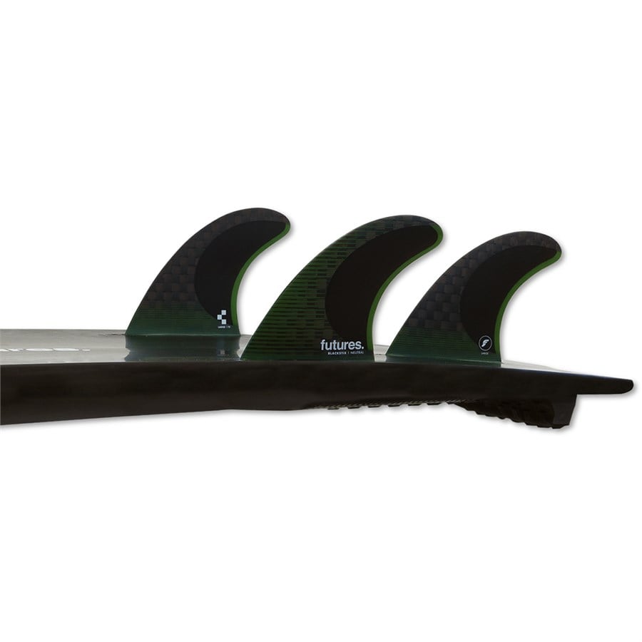 Evo Futures F4 Blackstix Large Tri Fins