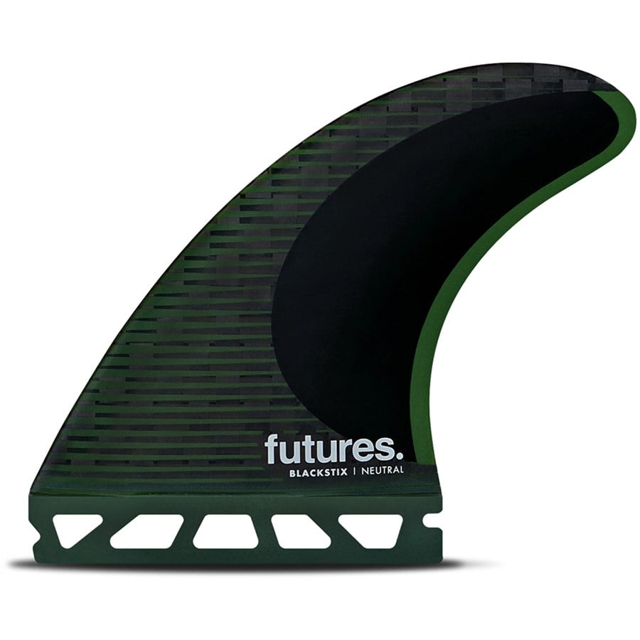 evo Futures F4 Blackstix Large Tri Fins