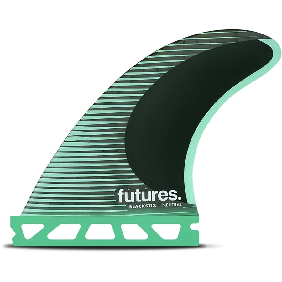 evo Futures F4 Blackstix Small Tri Fins