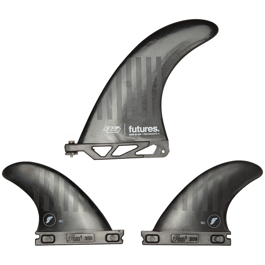 evo Futures HS 6.0" 2+1 Fin Set