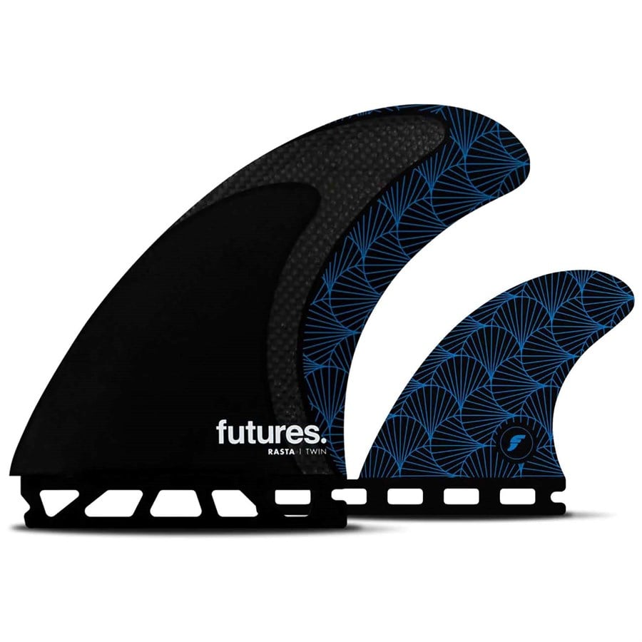 evo Futures Rasta Twin+1 Fin Set