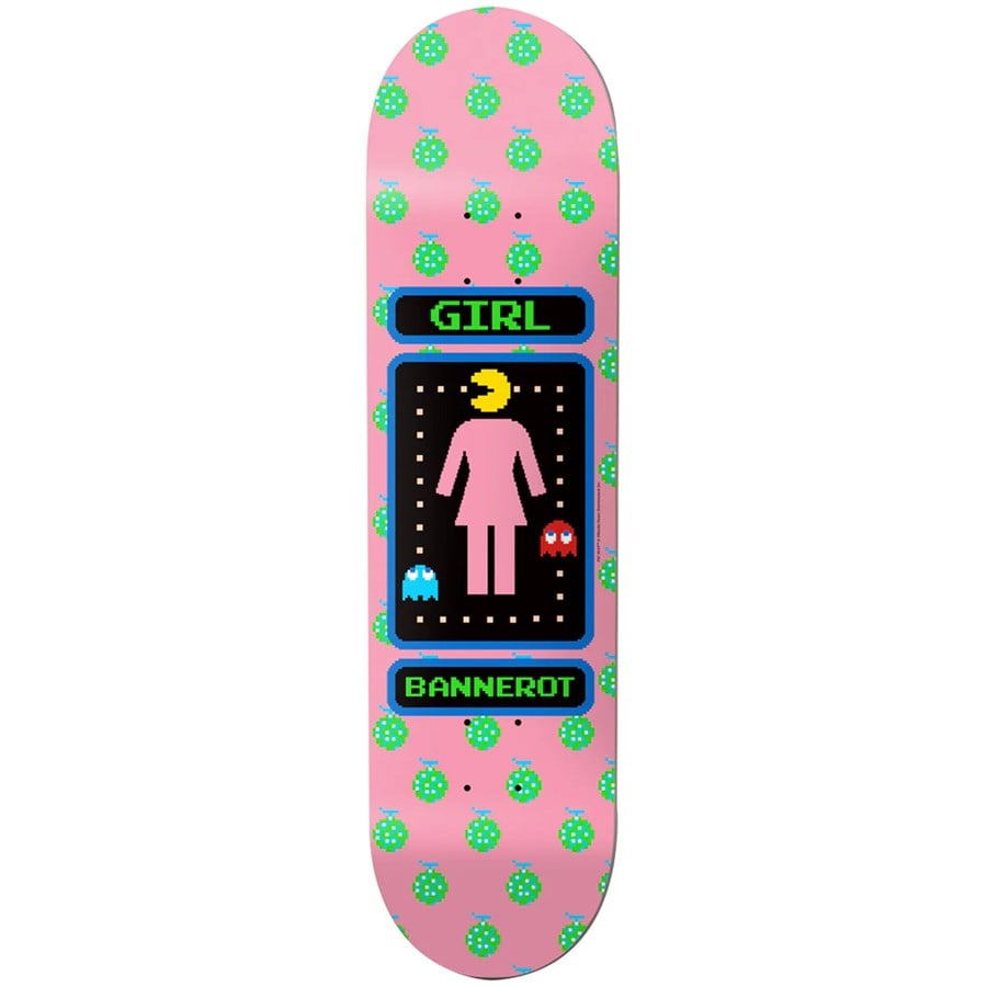 evo Girl Bannerot Pac-Man 8.5 Skateboard Deck