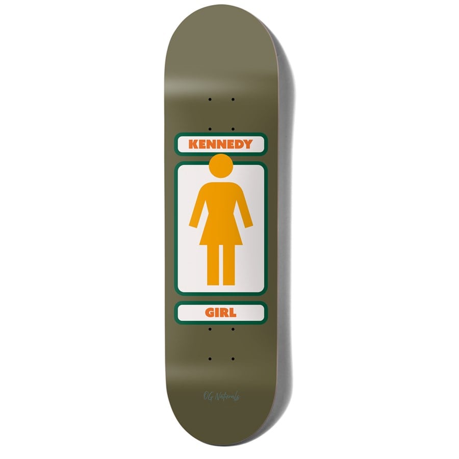 evo Girl Kennedy 93 Naturals 8.5 Skateboard Deck