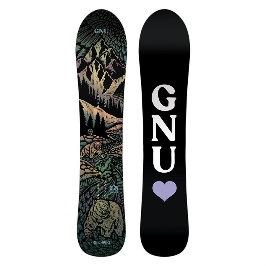 evo GNU Free Spirit C3 Snowboard - Women's 2024