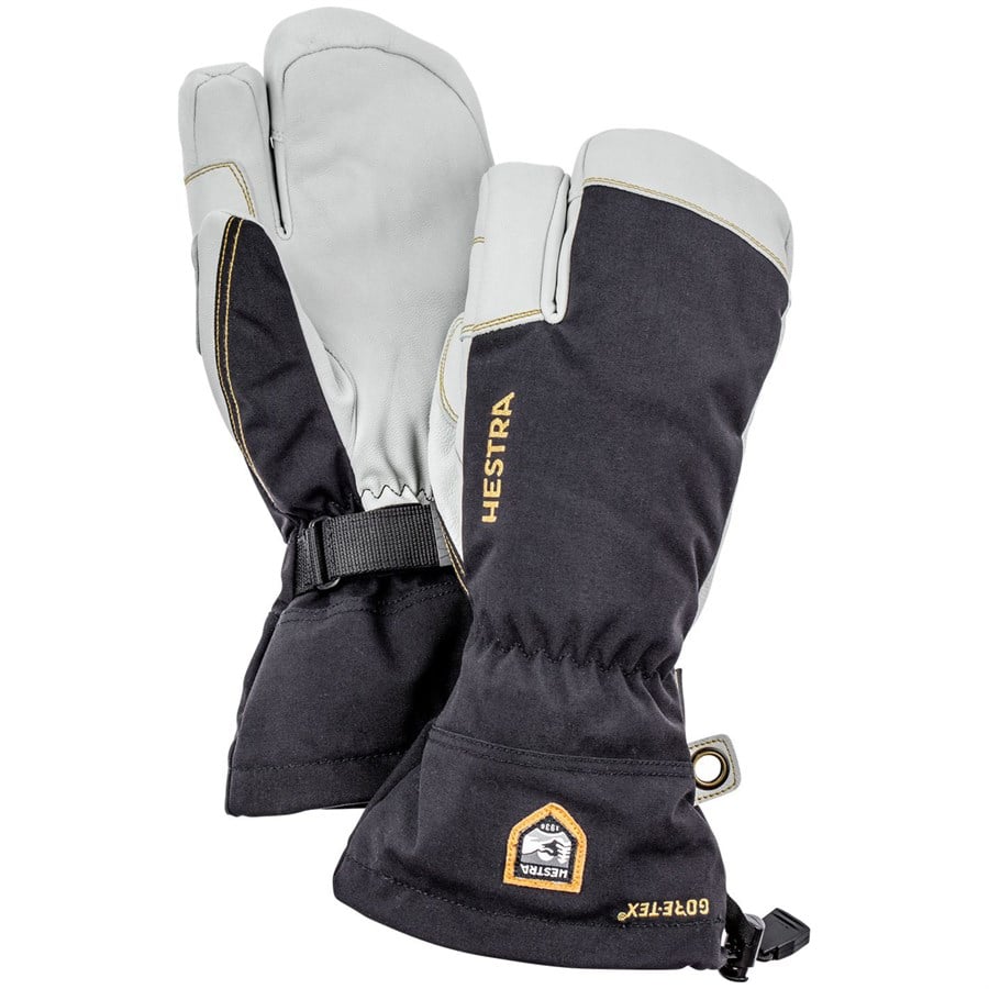 evo Hestra Army Leather Gore-Tex 3-Finger Mittens