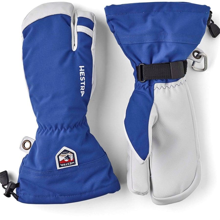 Evo Hestra Army Leather Heli Ski 3-Finger Mittens