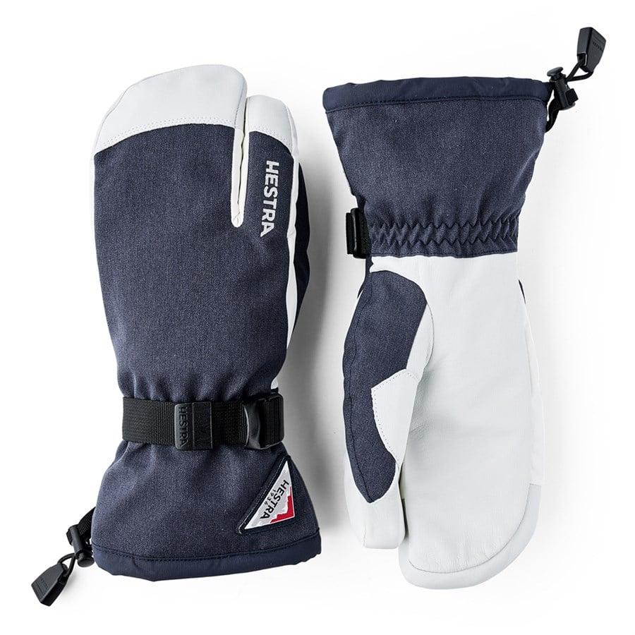 evo Hestra Powder Gauntlet 3 Finger Mittens