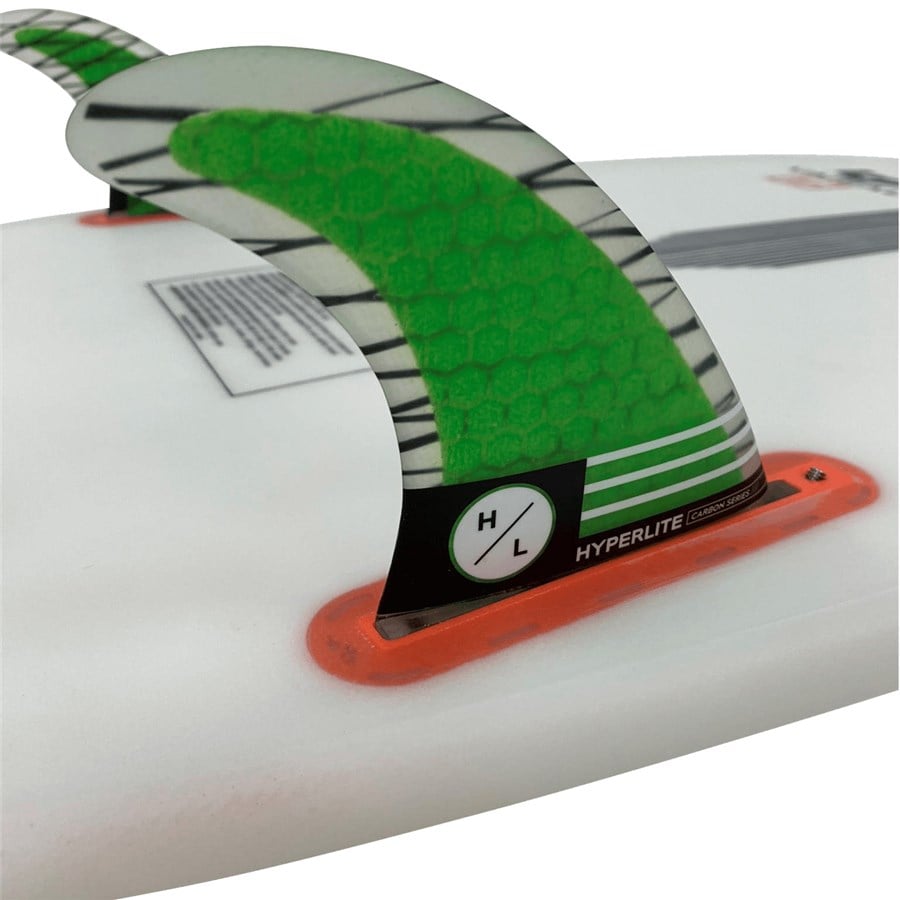 Evo Hyperlite 4.5" Riot Carbon Surf Fin Set