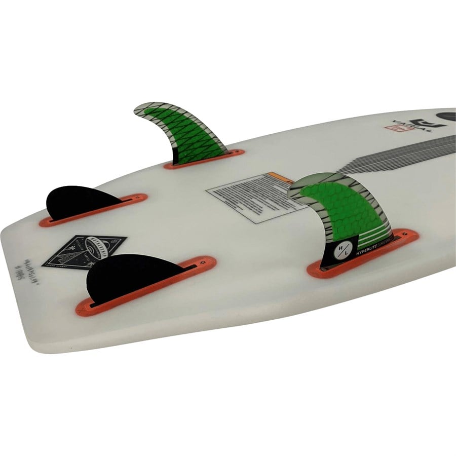 Evo Hyperlite 4.5" Riot Carbon Surf Fin Set