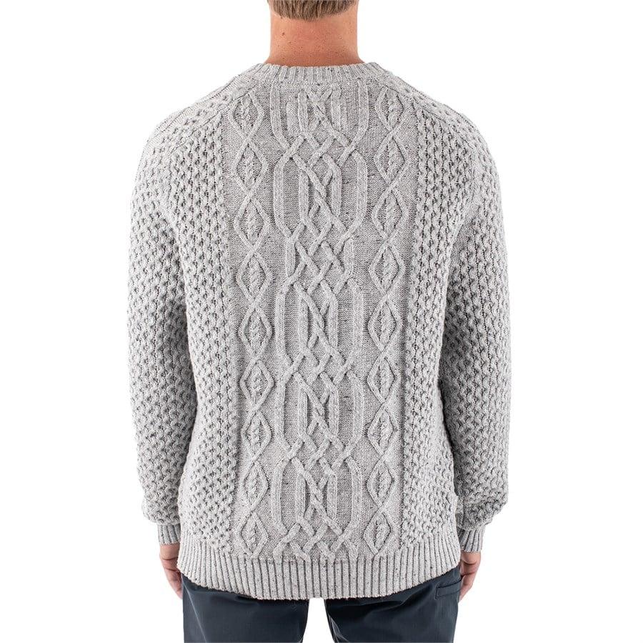 Evo Jetty Angler Oyster Sweater - Men's