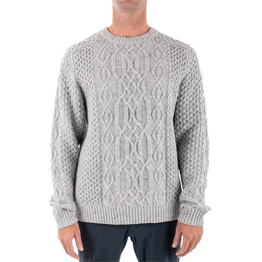 evo Jetty Angler Oyster Sweater - Men's