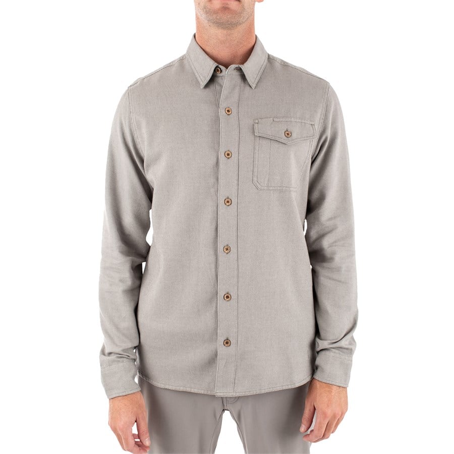 evo Jetty Essex Oyster Twill Shirt - Men's