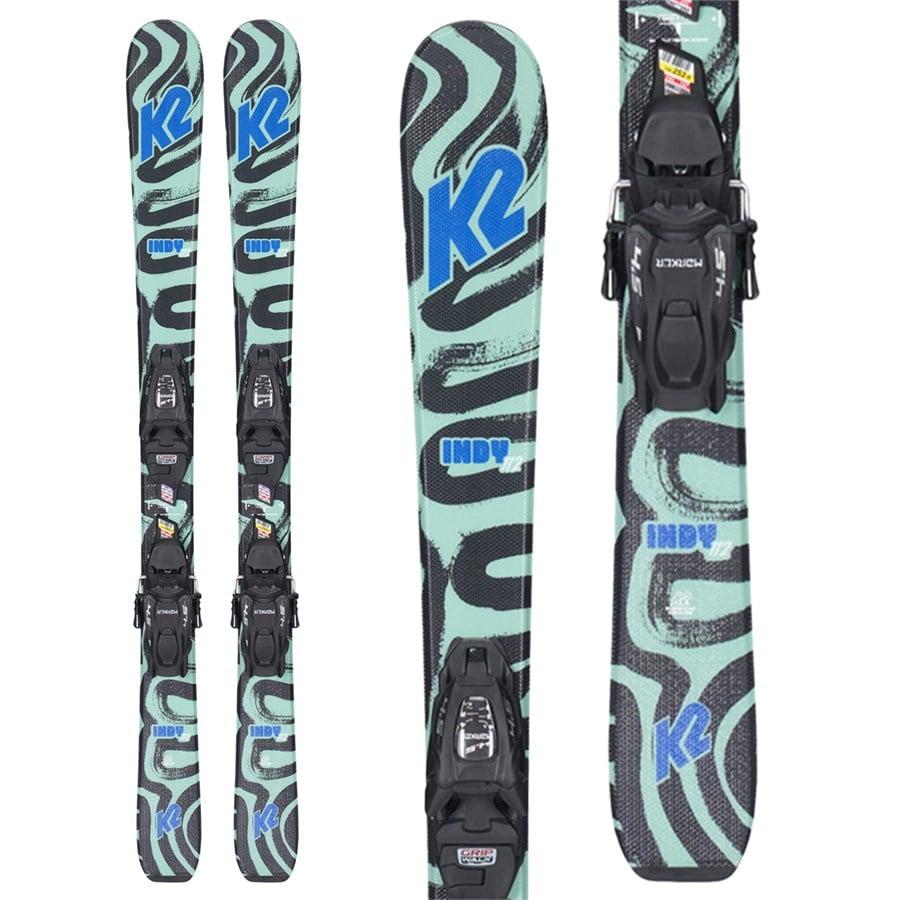 Evo K2 Indy Skis + FDT 4.5 Bindings - Kids' 2023