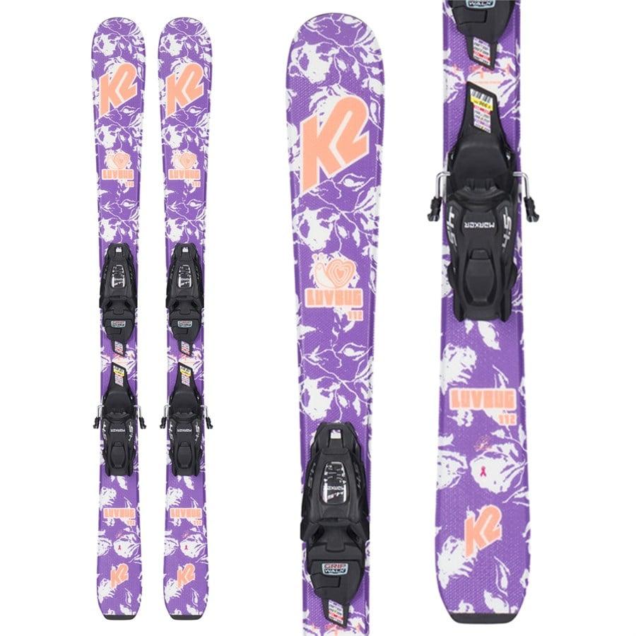 evo K2 Luv Bug Skis + FDT 4.5 Bindings - Kids' 2023