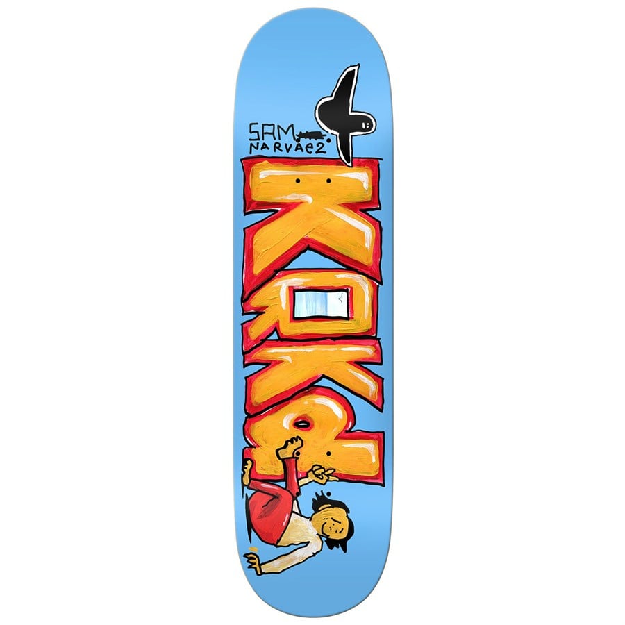 evo Krooked Sam Shore 8.38 Skateboard Deck