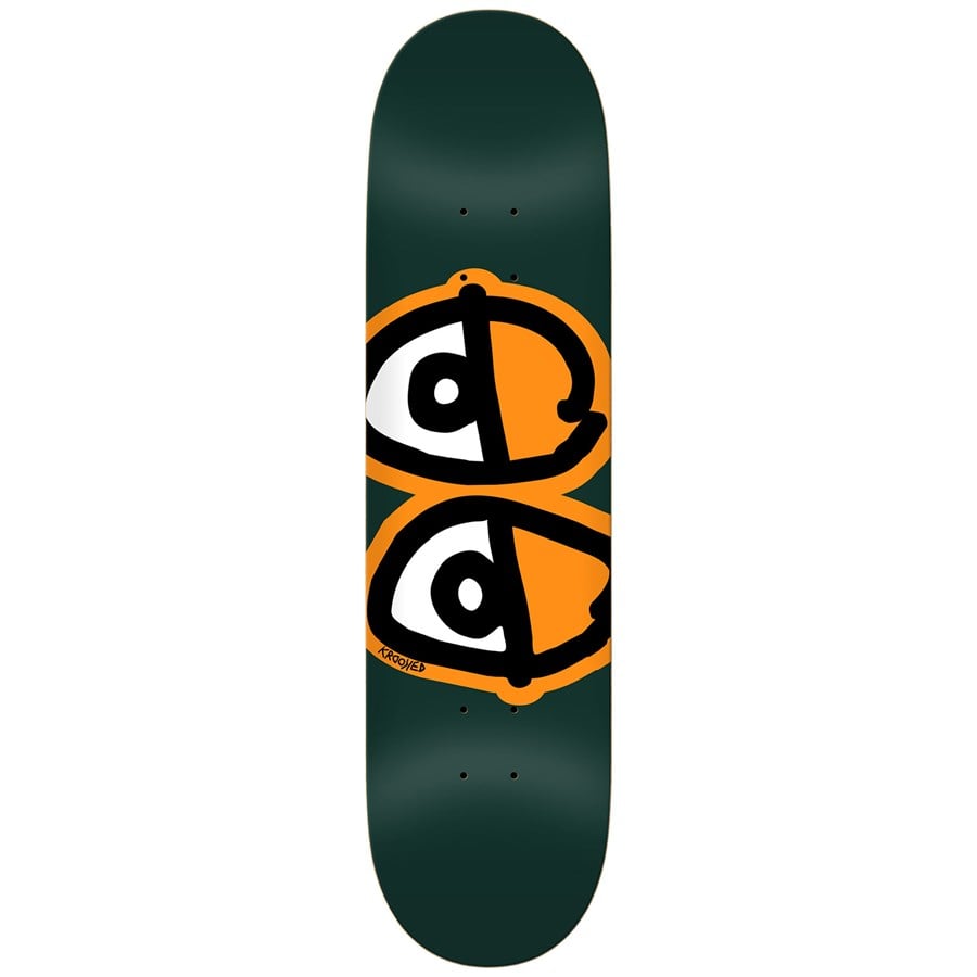 Evo Krooked Team Eyes 8.5 Skateboard Deck