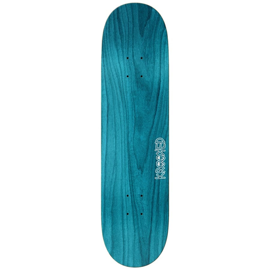 Evo Krooked Team Eyes 8.5 Skateboard Deck