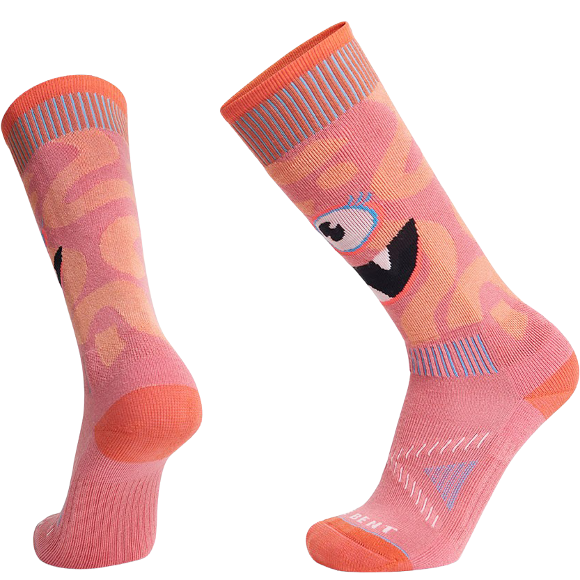 Evo Le Bent Monster Party Light Snow Socks - Kids'