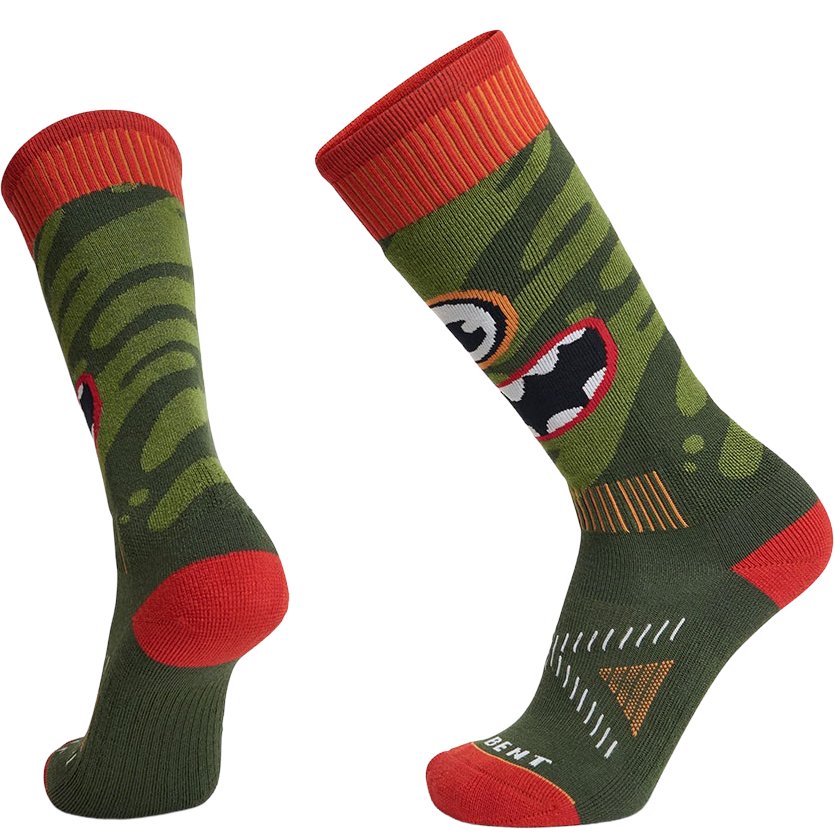Evo Le Bent Monster Party Light Snow Socks - Kids'