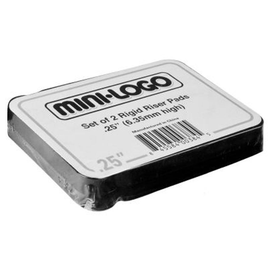 evo Mini Logo Rigid .25" Riser Pads