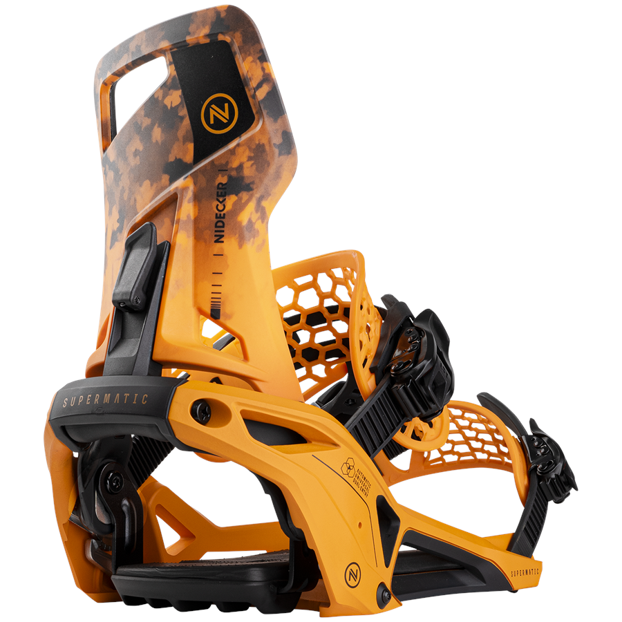 evo Nidecker Supermatic Snowboard Bindings 2025