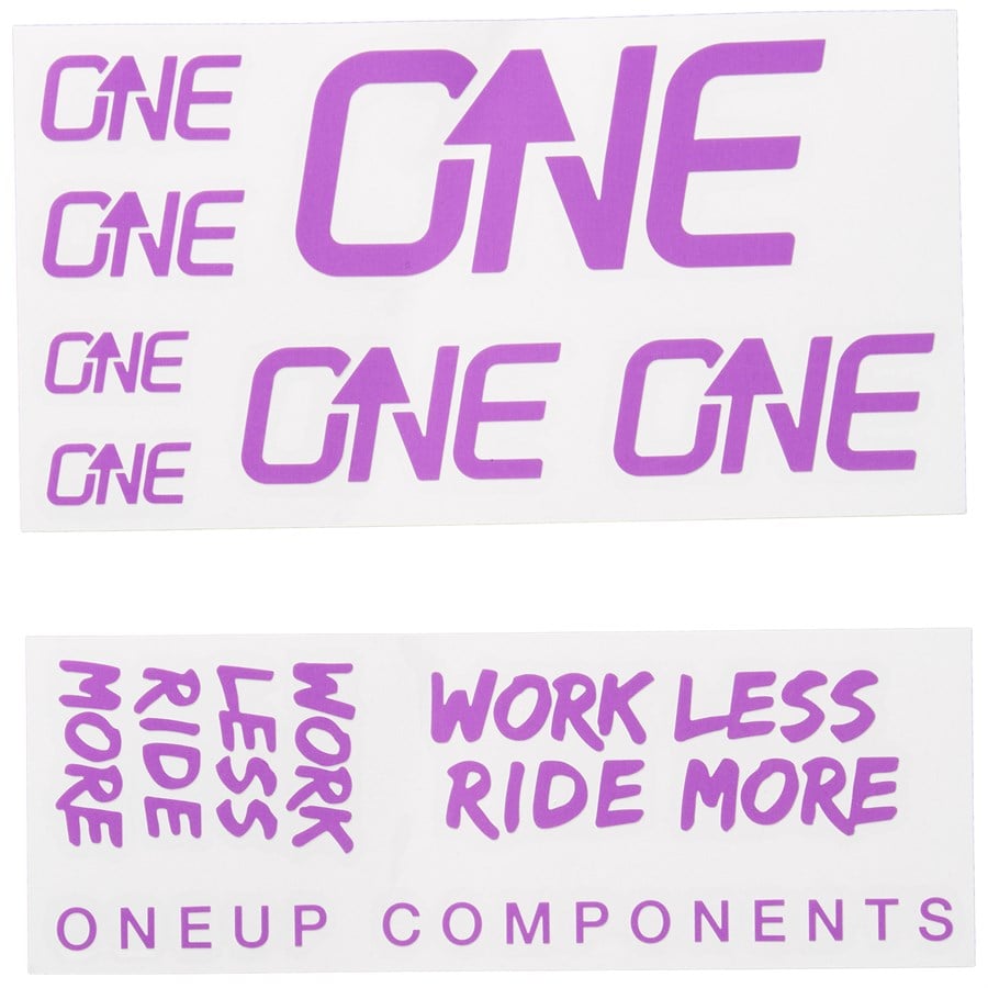 evo OneUp Components Bar Decal Sheet
