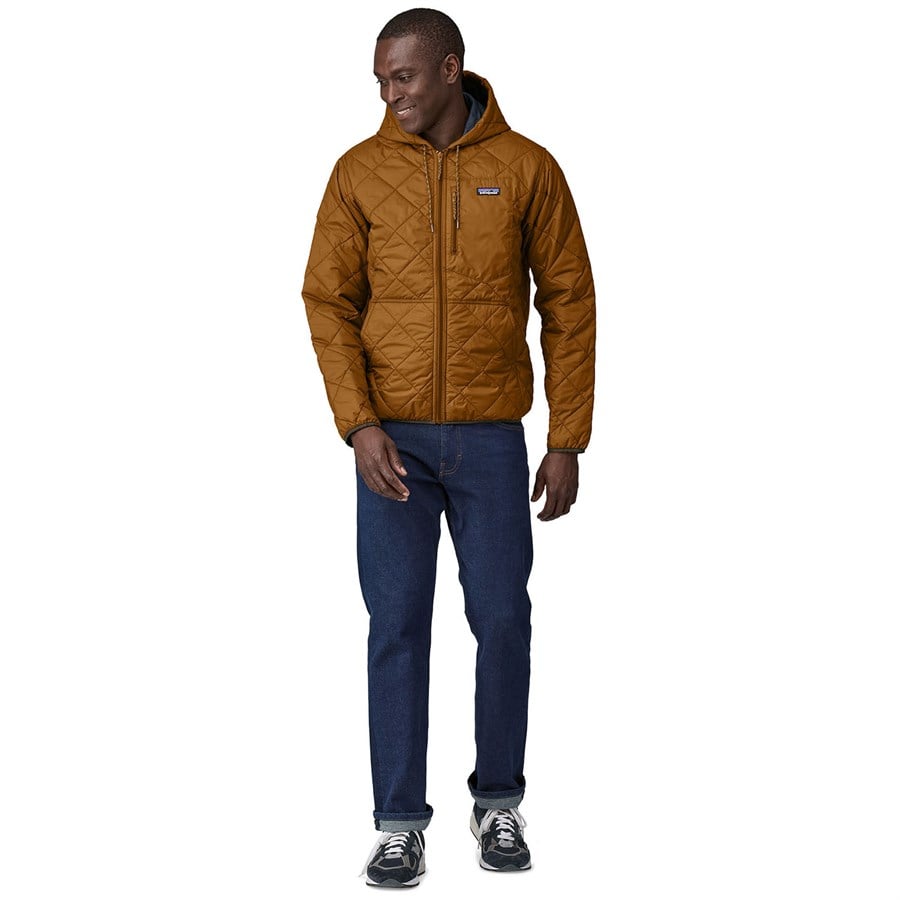 Evo Patagonia Diamond Quilted Bomber Hoodie - Men's