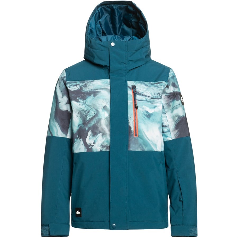 evo Quiksilver Mission Printed Block Jacket - Boys'