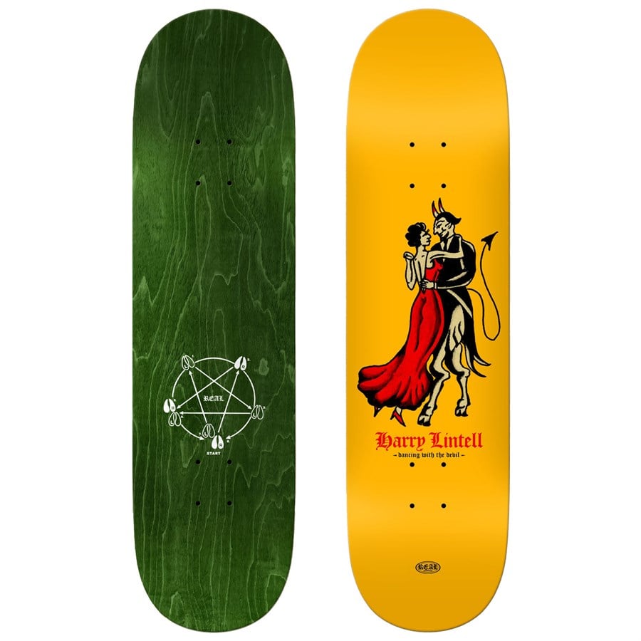 Evo Real Lintell Dance Devil 8.5 Skateboard Deck