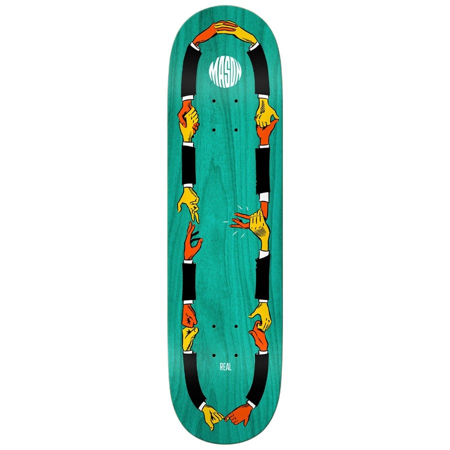 evo Real Mason Shakes 8.38 Skateboard Deck