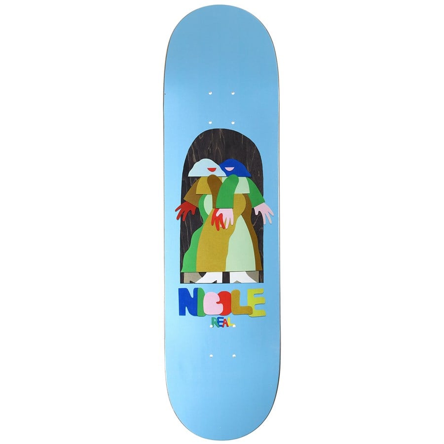 evo Real Nicole By Marbie 8.38 Skateboard Deck