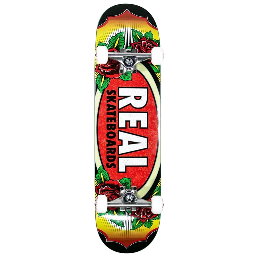 Evo Real Rose Oval DLX 7.75 Skateboard Complete