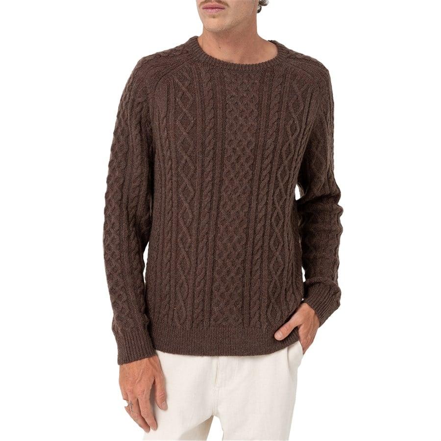 Evo Rhythm Mohair Fishermans Knit Sweater - Men's