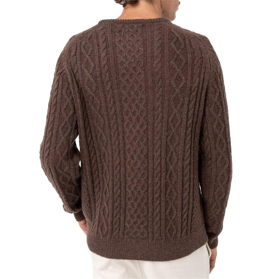 Evo Rhythm Mohair Fishermans Knit Sweater - Men's