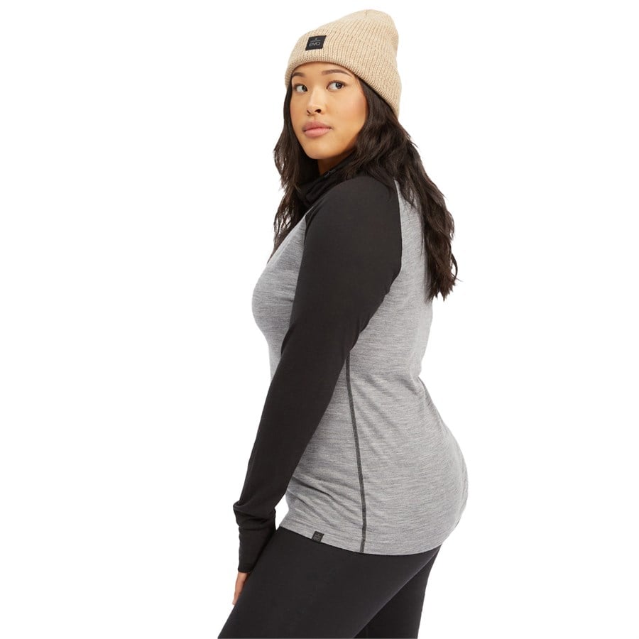 Evo Evo Ridgetop Merino Wool Midweight High Neck Top - Women's