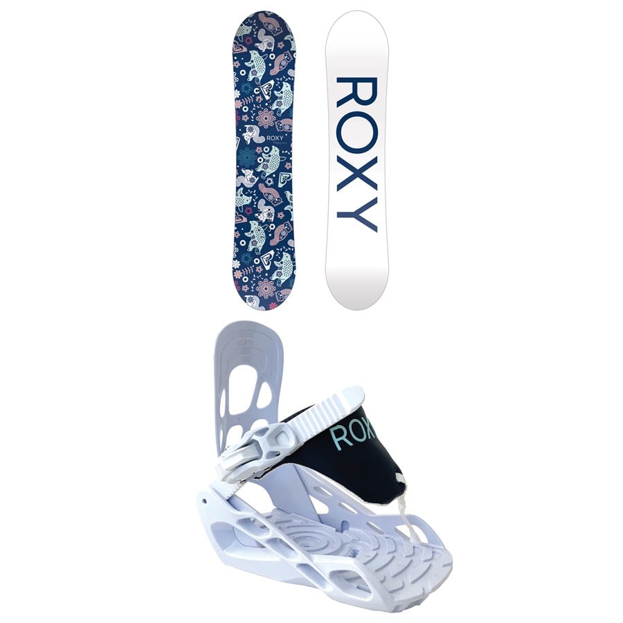 Evo Roxy Poppy Snowboard Package - Girls' 2024