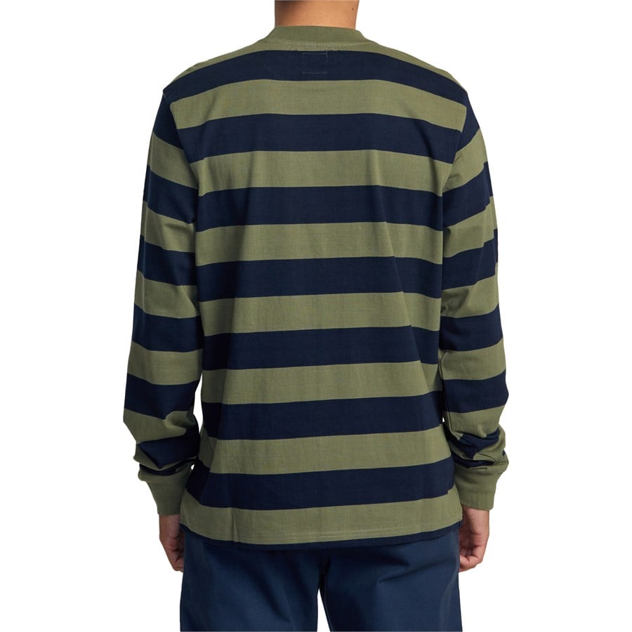 Evo RVCA Chainmail Stripe Long-Sleeve Shirt - Men's