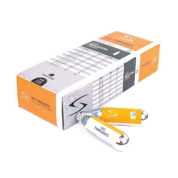 Evo Serfas 16g CO2 Threaded Cartridges