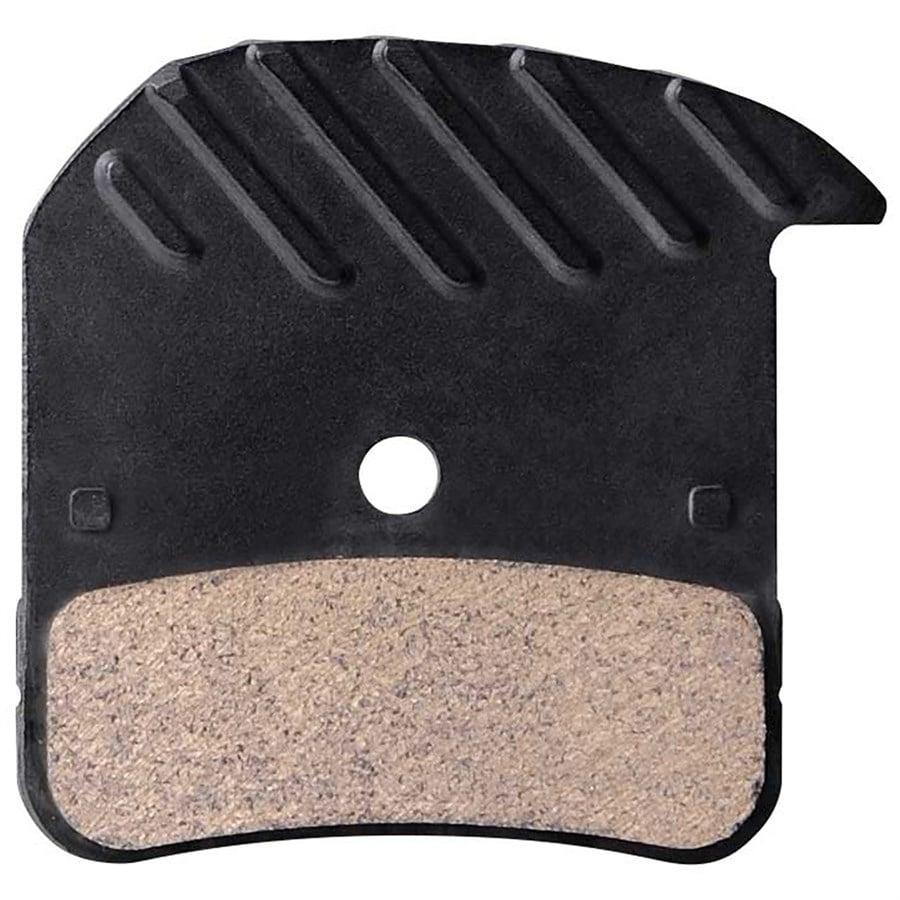 evo Shimano H03C Metal Disc Brake Pads w/ Fins