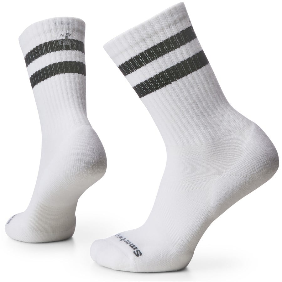 evo Smartwool Athletic Stripe Crew Socks - Unisex
