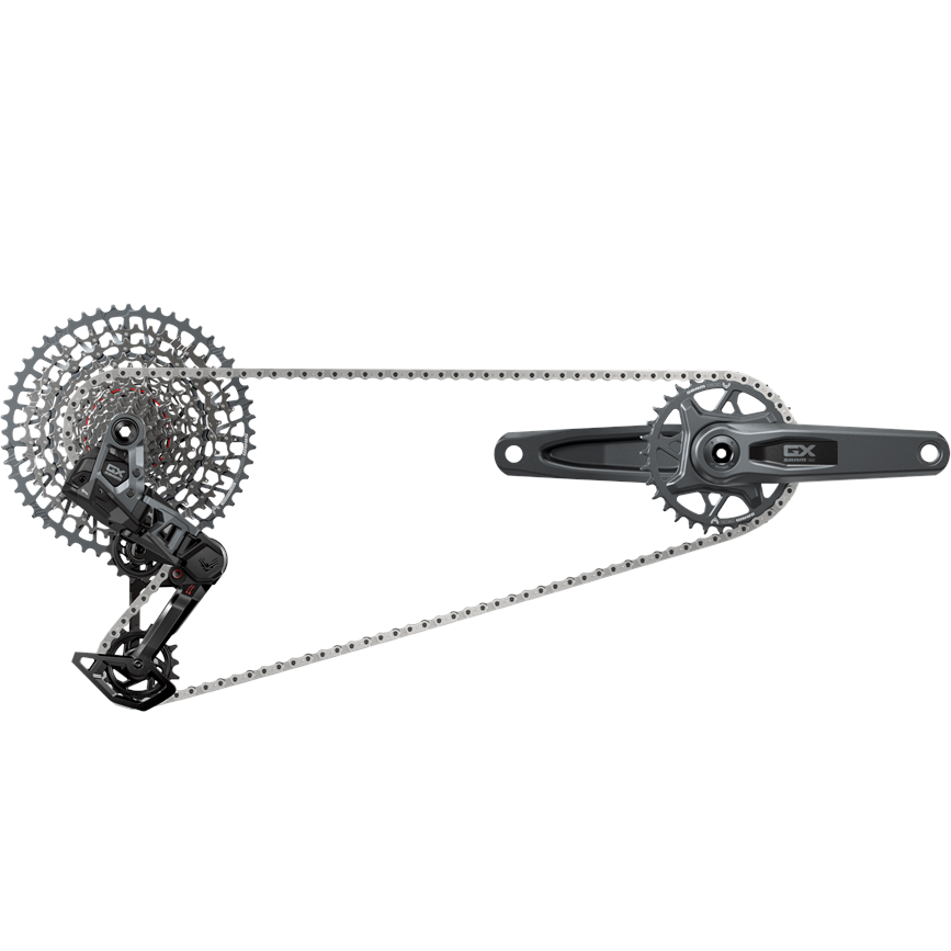 evo SRAM GX Eagle AXS Transmission Groupset