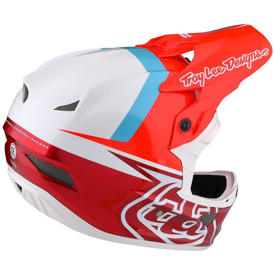 Evo Troy Lee Designs D3 Fiberlite Bike Helmet