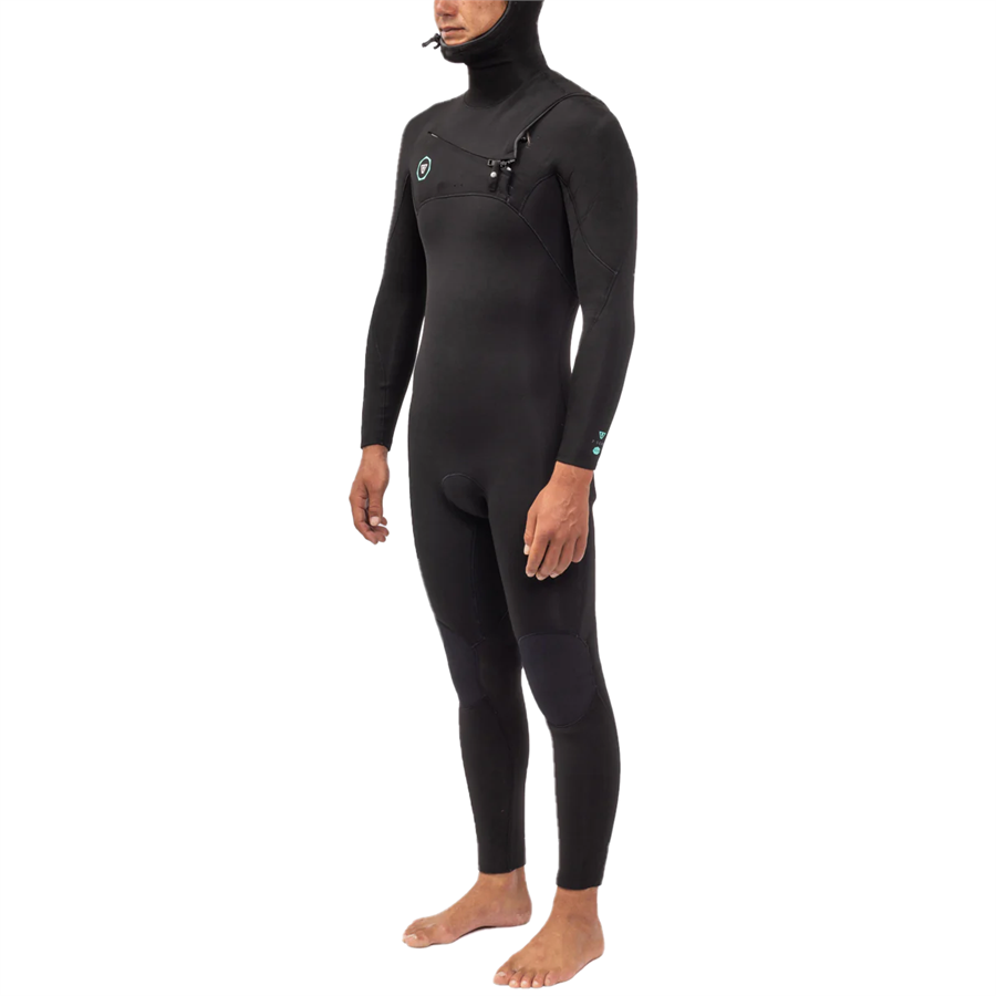 Evo Vissla 7 Seas 4/3 Chest Zip Hooded Wetsuit