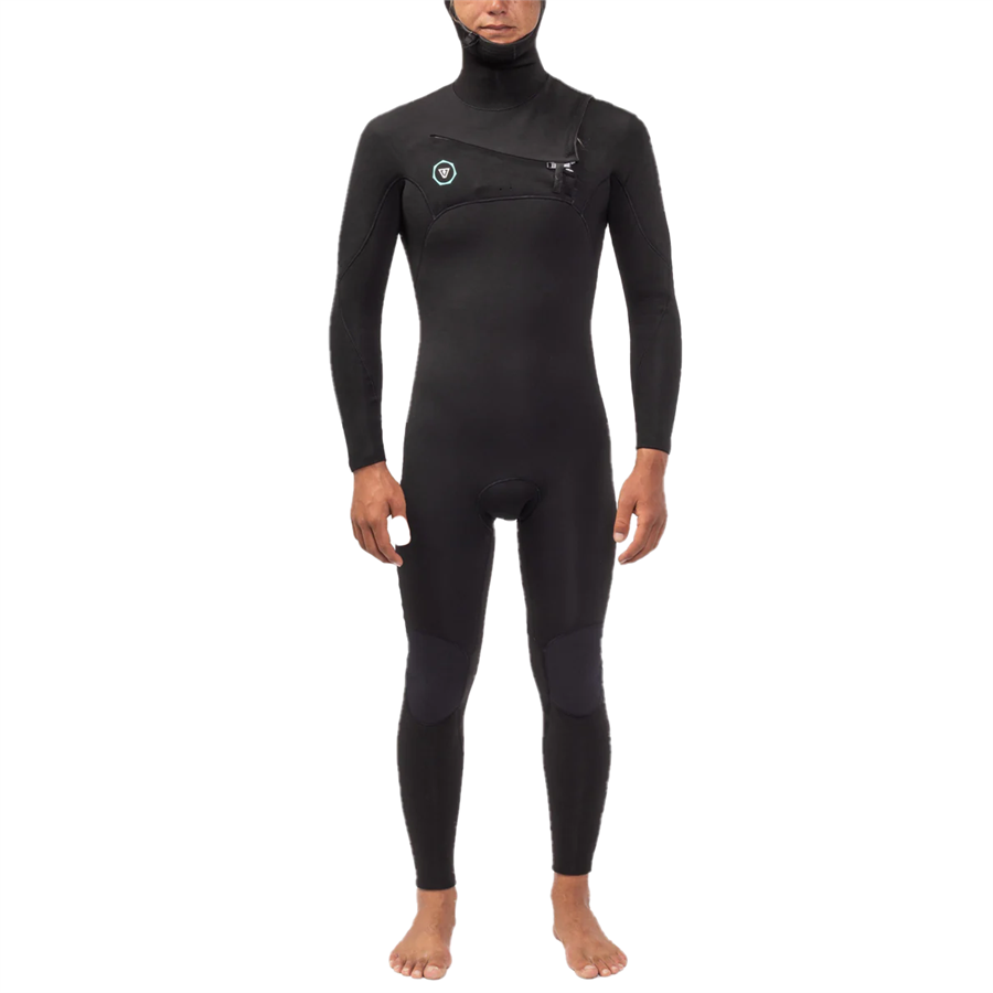 evo Vissla 7 Seas 4/3 Chest Zip Hooded Wetsuit