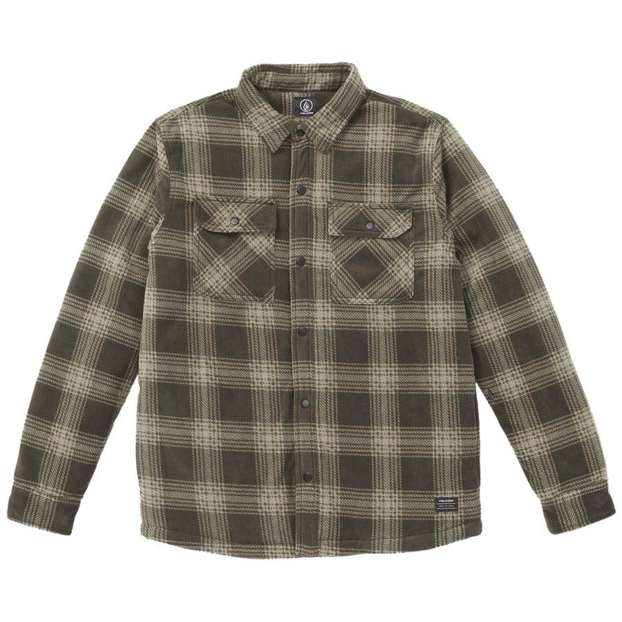 Evo Volcom Bowered Fleece Long-Sleeve Shirt - Men's
