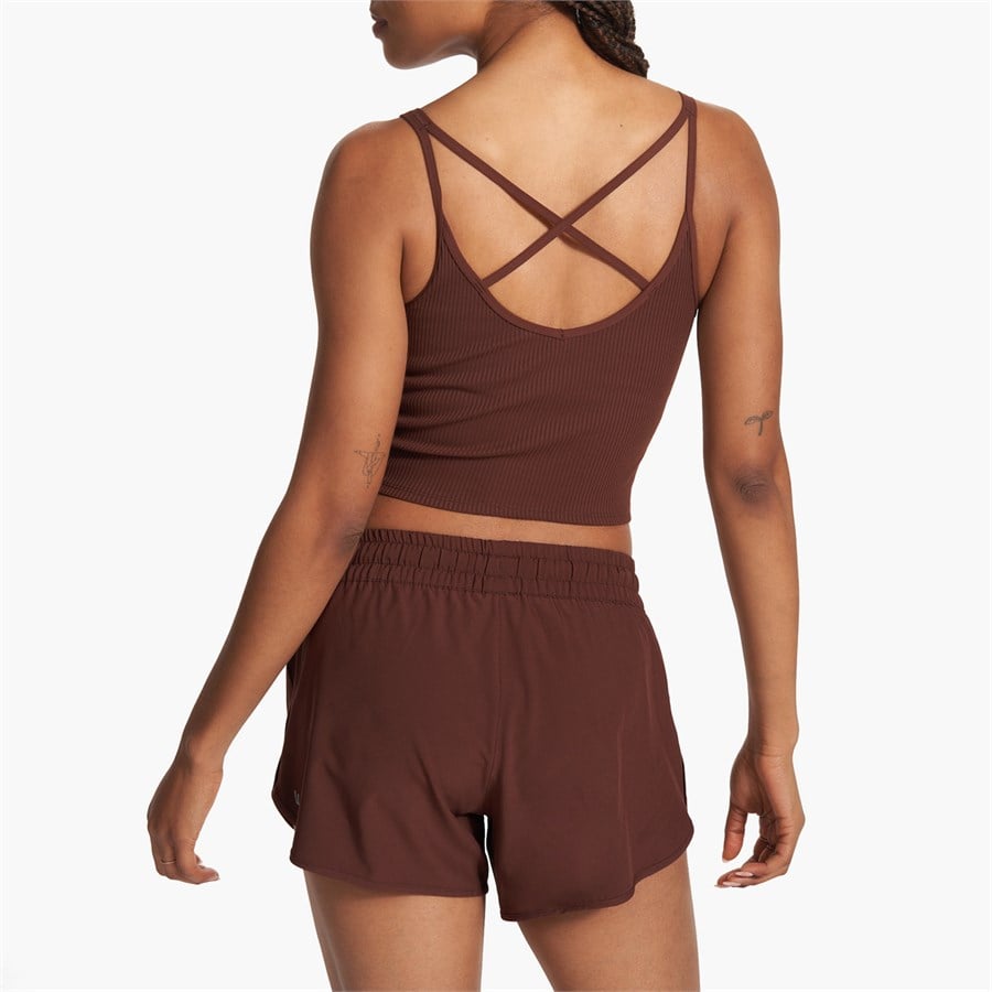 Evo Vuori Rib Crop Tank Top - Women's