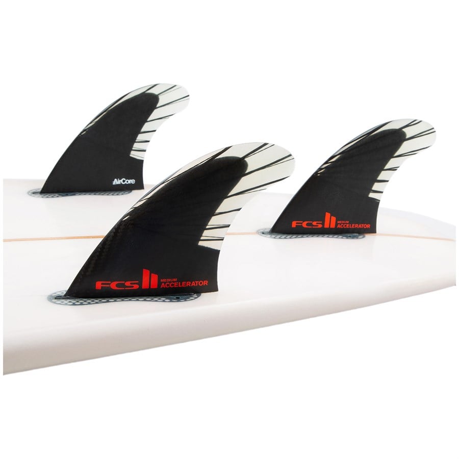 Evo FCS II Accelerator PC Carbon Medium Tri Fin Set
