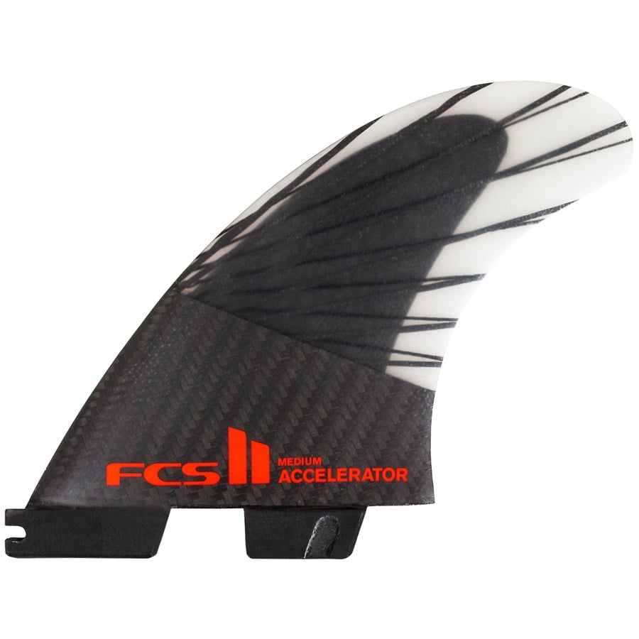 evo FCS II Accelerator PC Carbon Medium Tri Fin Set