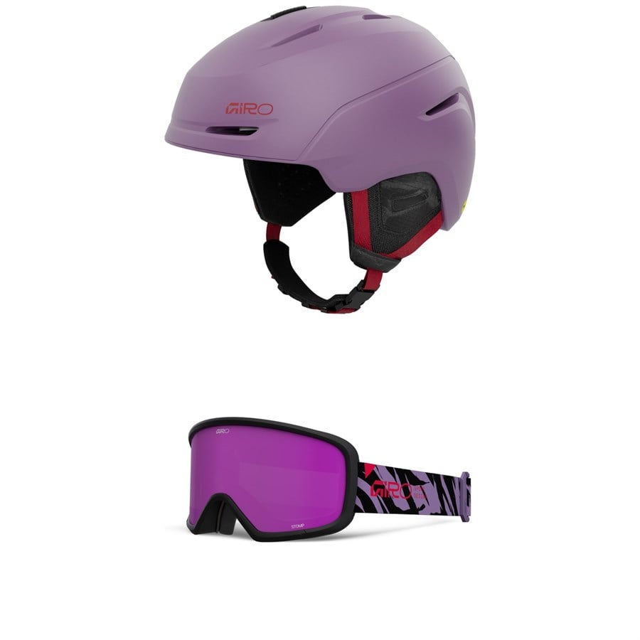 Evo Giro Neo Jr MIPS Helmet - Kids' + Giro Stomp Goggles - Kids'