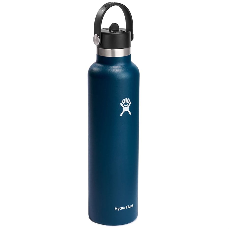 Evo Hydro Flask 24oz Standard Mouth Flex Straw Cap Water Bottle